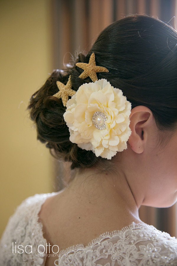 weddingHairSanddollar
